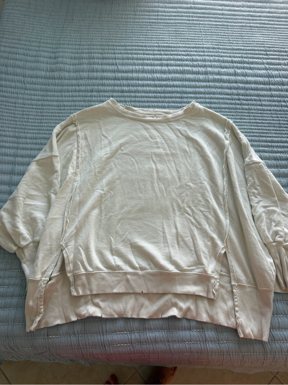 We The Free Camden Sweatshirt in Cream